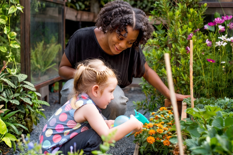 Little Hands, Green Thumbs: New Community Garden Bridges Generations